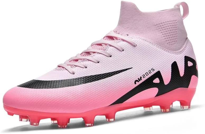 Men's Soccer Shoes Boys Students Grass Training Spike Shoes Outdoor Football Shoes Unisex