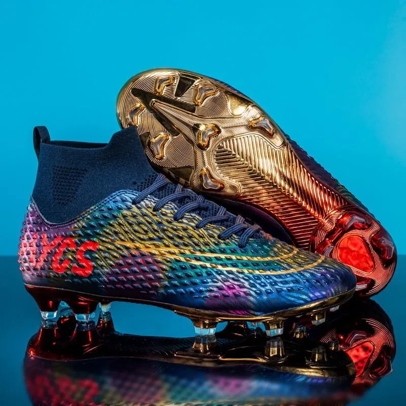 Men's Soccer Shoes Boys Students Grass Training Spike Shoes Outdoor Football Shoes Unisex