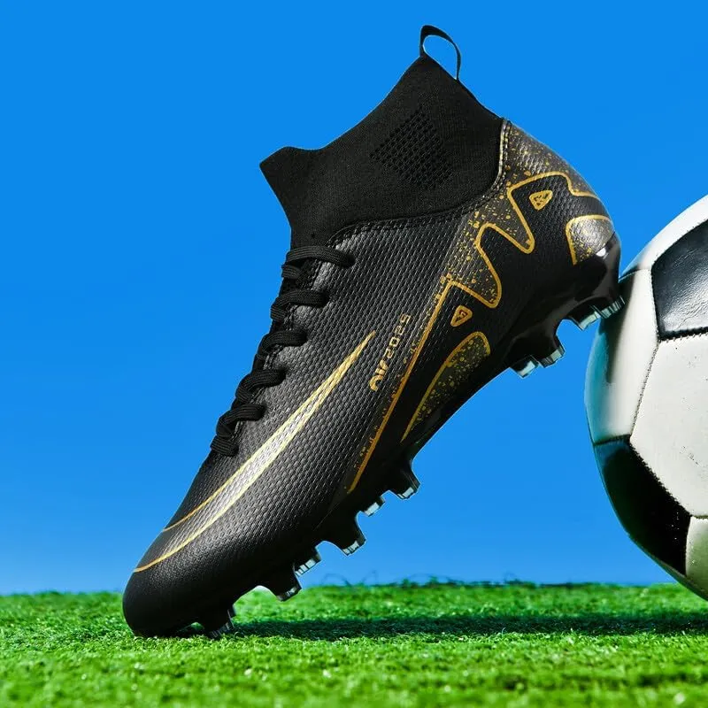 Men's Soccer Shoes Boys Students Grass Training Spike Shoes Outdoor Football Shoes Unisex
