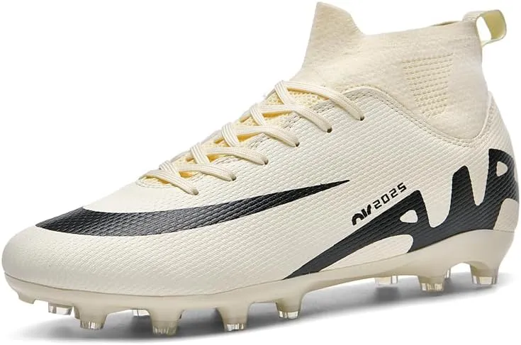 Men's Soccer Shoes Boys Students Grass Training Spike Shoes Outdoor Football Shoes Unisex
