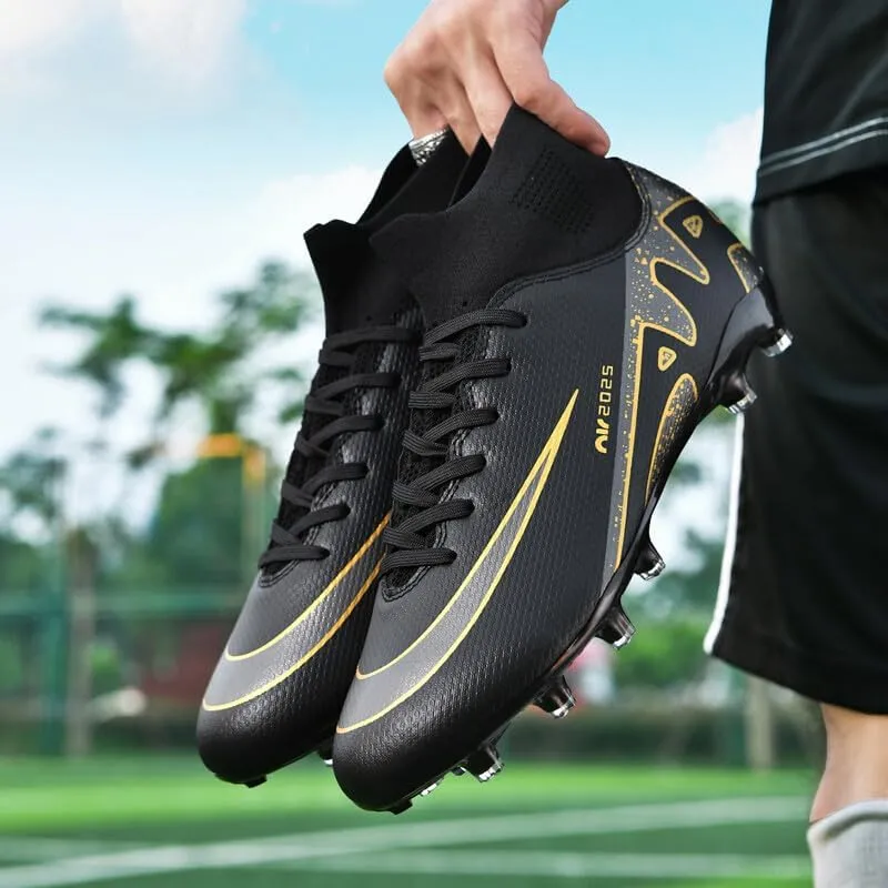 Men's Soccer Shoes Boys Students Grass Training Spike Shoes Outdoor Football Shoes Unisex