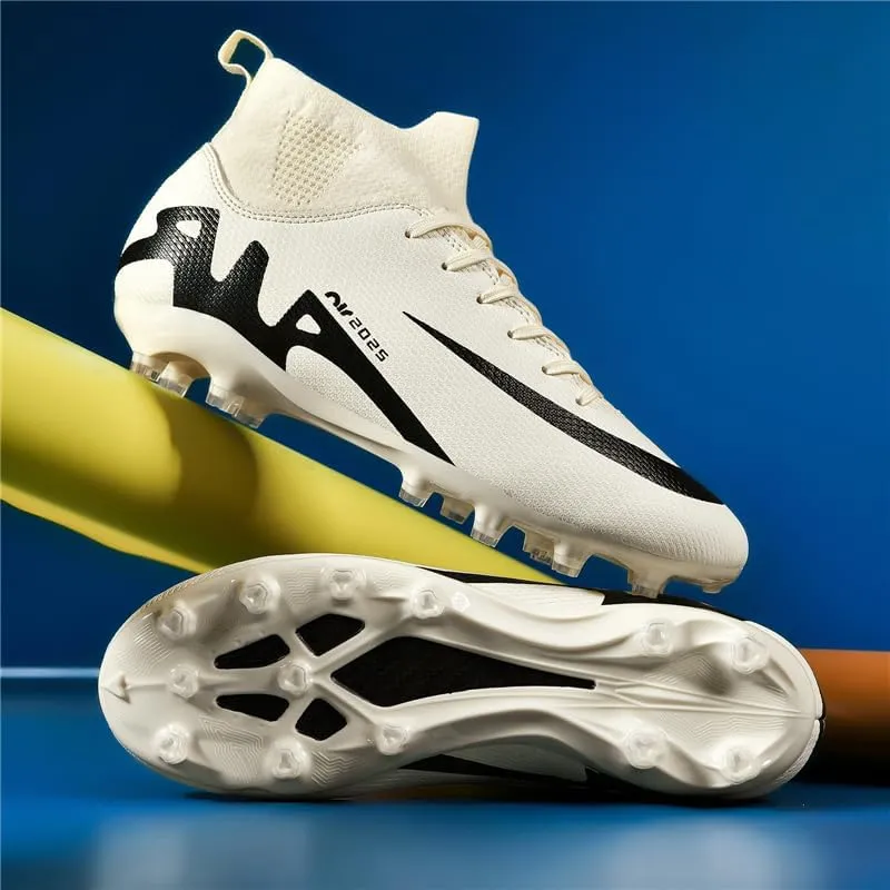 Men's Soccer Shoes Boys Students Grass Training Spike Shoes Outdoor Football Shoes Unisex