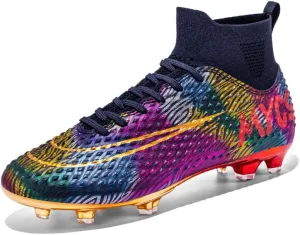 Men's Soccer Shoes Boys Students Grass Training Spike Shoes Outdoor Football Shoes Unisex