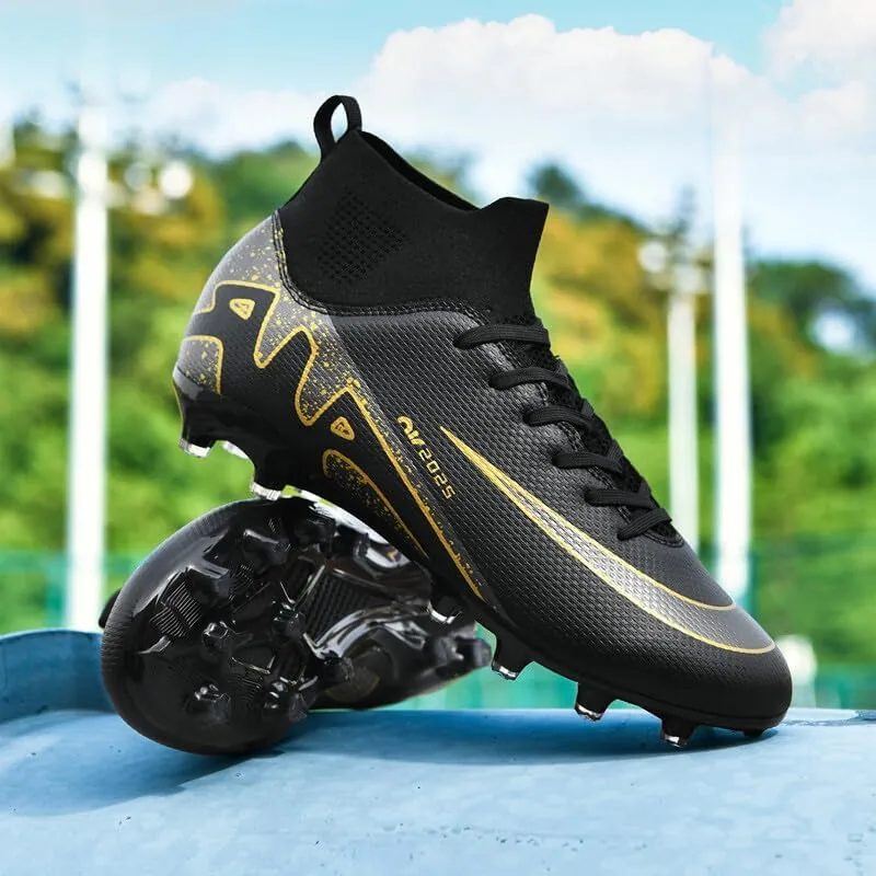 Men's Soccer Shoes Boys Students Grass Training Spike Shoes Outdoor Football Shoes Unisex