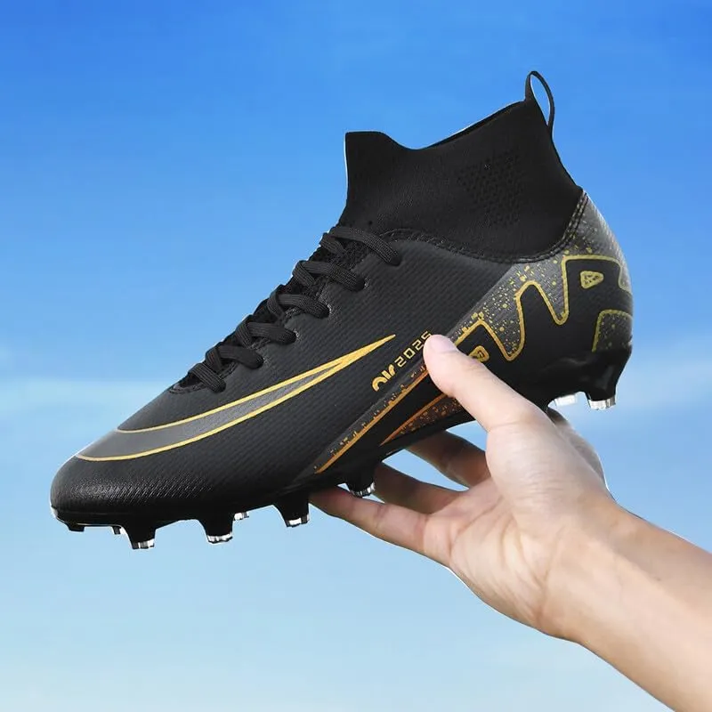 Men's Soccer Shoes Boys Students Grass Training Spike Shoes Outdoor Football Shoes Unisex