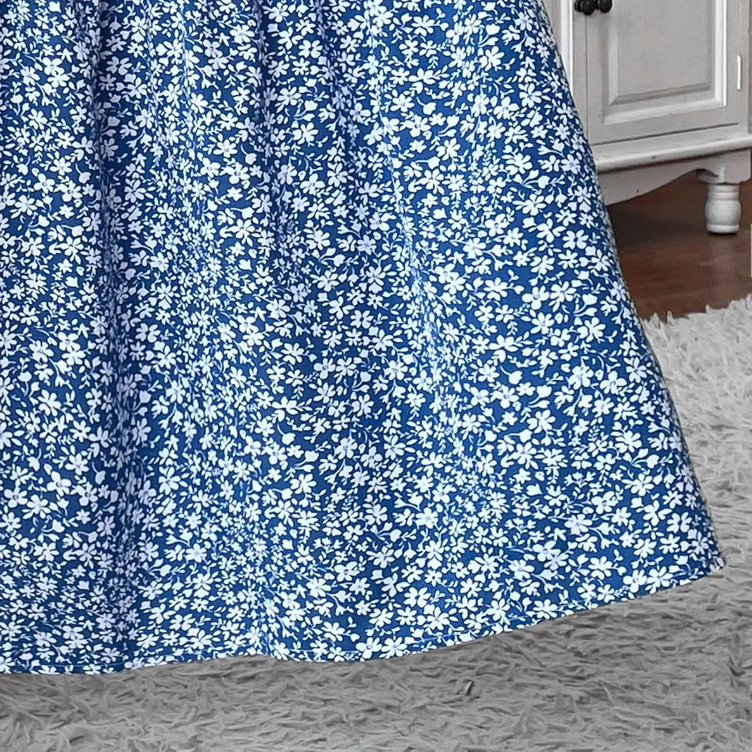 Midi Skirt,Flowy Long Skirts for Women 2025 Elastic High Waisted Pleated Womens Boho Maxi Skirt with Pockets Summer