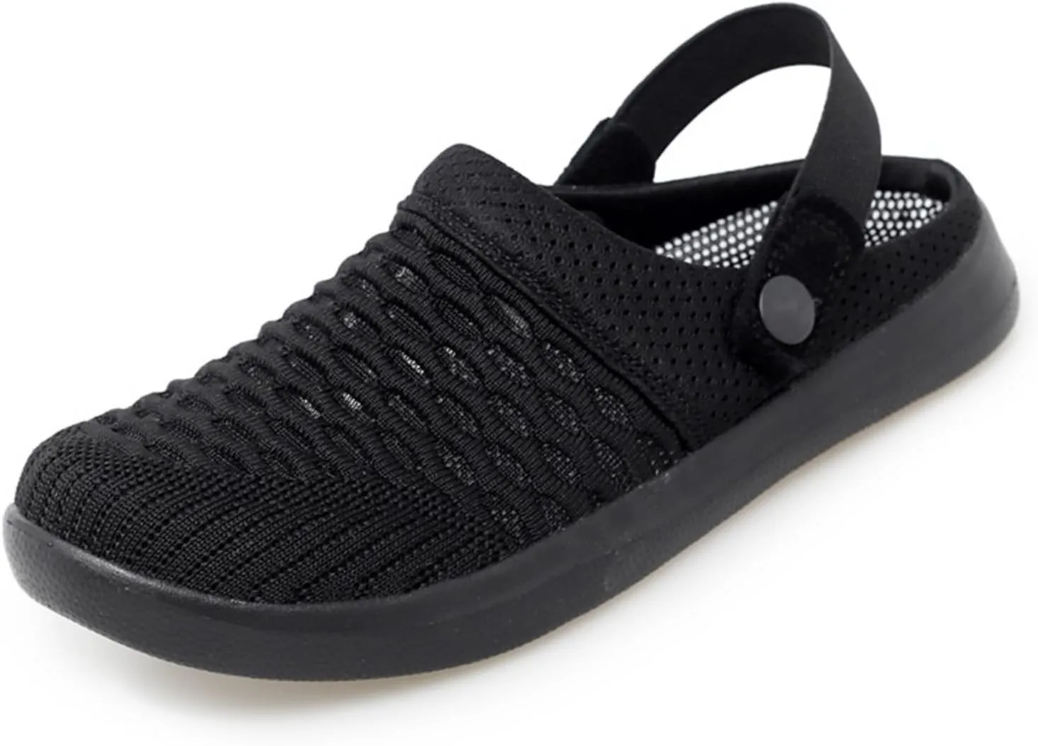 Mules Clogs for Women 2025 Air Cushion Platform Mesh Mules Sneaker Sandals for Women Orthopedic Arch Support Slippers Men Wide Width Slip On Walking Shoes
