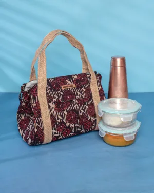 Multi-Utility Ajrak Lunch Bag