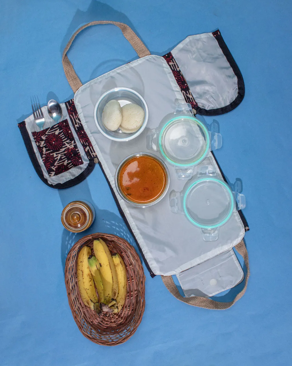 Multi-Utility Ajrak Lunch Bag