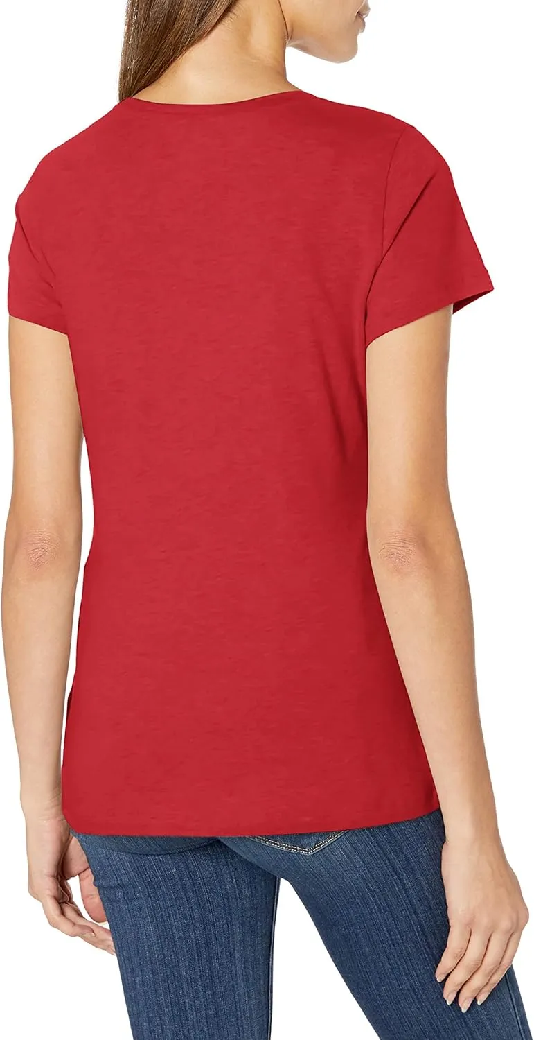 Nautica Women's Easy Comfort Supersoft 100% Cotton Classic Logo T-Shirt