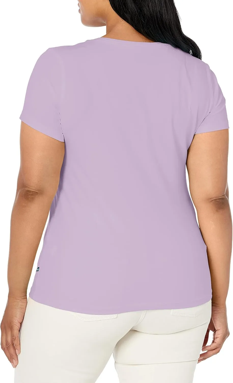 Nautica Women's Easy Comfort V-Neck Supersoft Stretch Cotton T-Shirt
