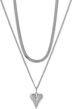 Necklace for Women,Dainty Gold Necklace,Gold Chain Choker Necklaces,Simple Gold Layered Necklaces, Jewelry Gift