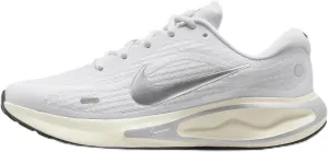 Nike Journey Run Women's Road Running Shoes (FJ7765-104, White/Platinum Tint/Coconut Milk/Metallic Silver) Size 9