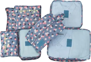 Packing Cubes for Suitcases,7 Set Packing Cubes Luggage Packing Organizers For Travel Compression Bags,Suitcase Organizer Bags Set
