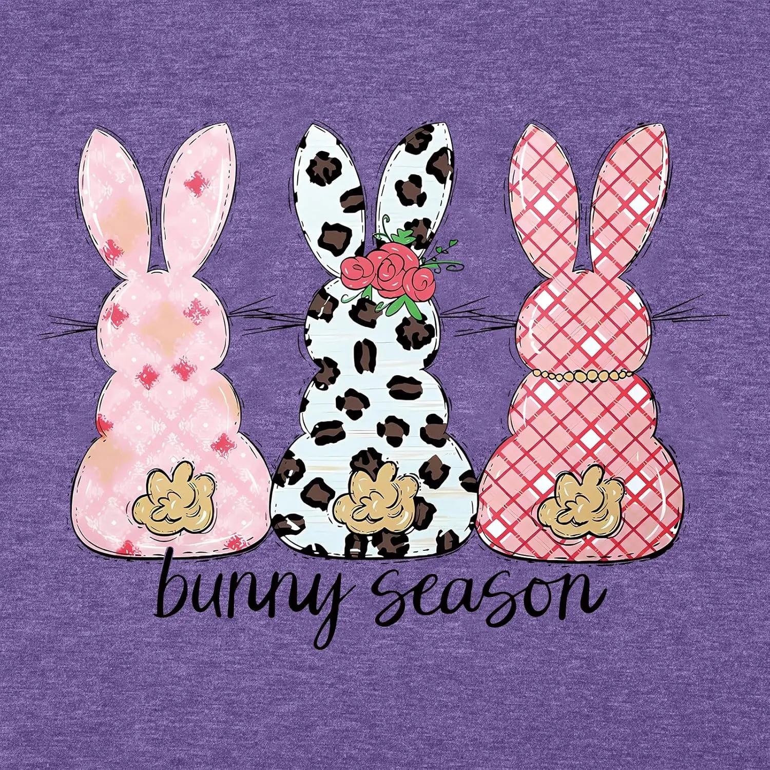 Plus Size Easter Shirts for Women Happy Easter T Shirt Bunny Rabbit V Neck Tees Easter Long Sleeve Shirt Tops