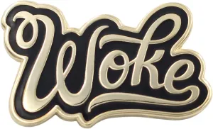 REAL SIC Woke Enamel Pin - Stay Woke Black Lives Matter Pride Pin, BLM Lapel Pin for Backpacks, Hats, Bags, Tops & Jackets