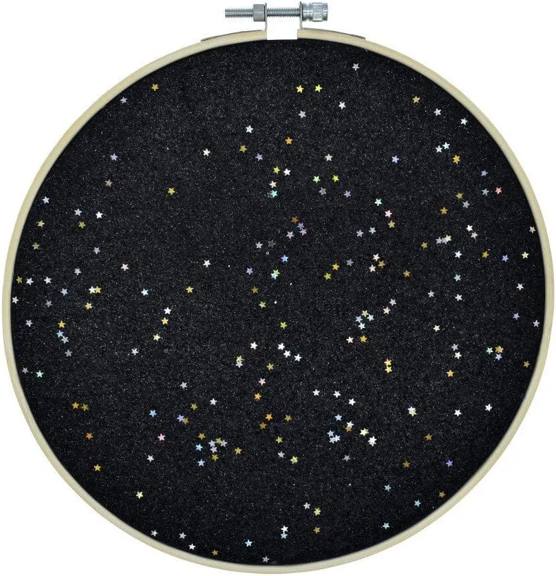 REOVE Wall Hanging Pin Collection Display Stand Enamel Pin Display Holder Display Board, Canvas Leather Embroidery Hoop for Display Pins Buttons Wall Decoration