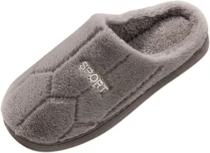 SBGMoSJ Warm Slippers for Women Antislip Mens Fuzzy Slippers House Slippers for Men Funny Slippers for Men Indoor Outdoor Christmas Pillows Gifts for Men 2023