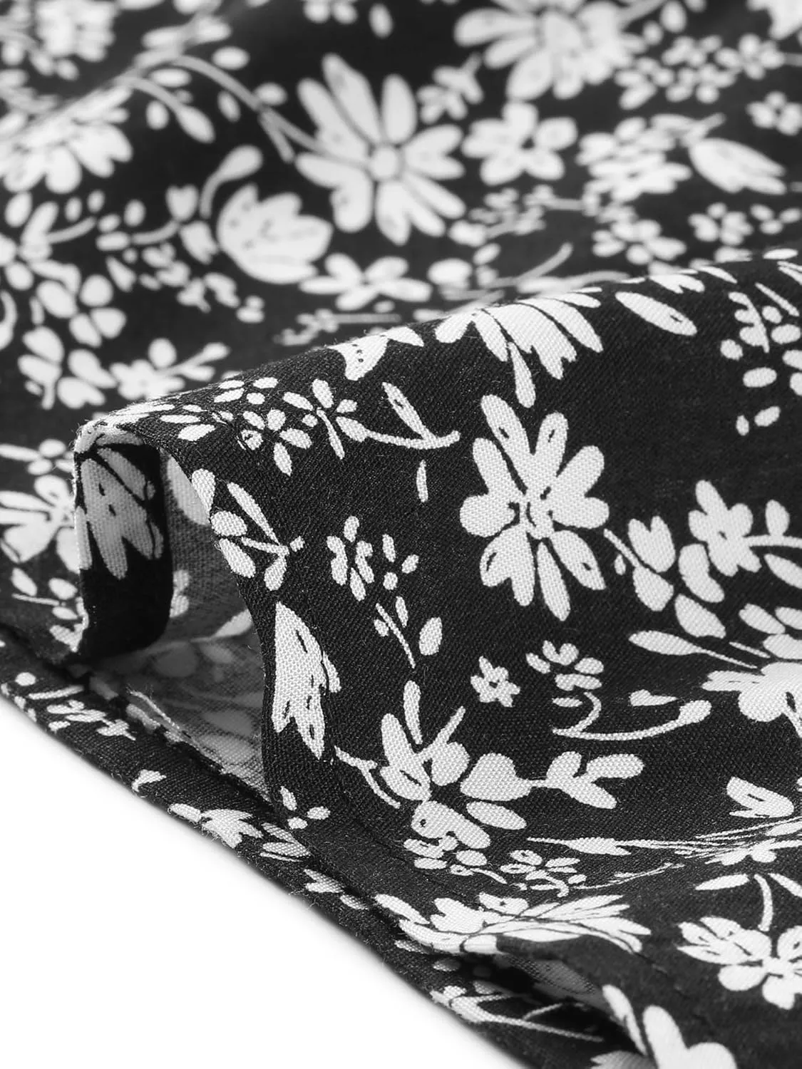 Seta T Women's Summer Dresses 2025 V Neck Sleeveless Sundress Beach Floral Flowy Midi Dress with Pockets