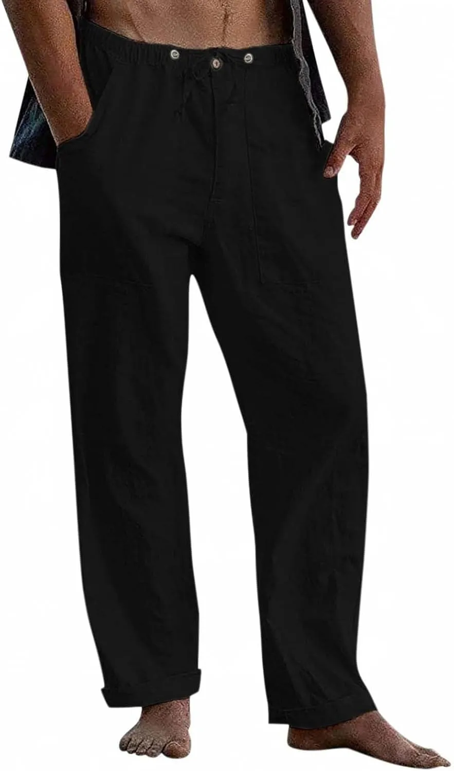 Stacked Sweatpants Men Black Dress Pants Men Slim Fit Athletic Pants Patchwork Pants Baggy Pants for Men Plus Size White Pants Plus Size White Pants Capri Yoga Pants Mens Chino Pants