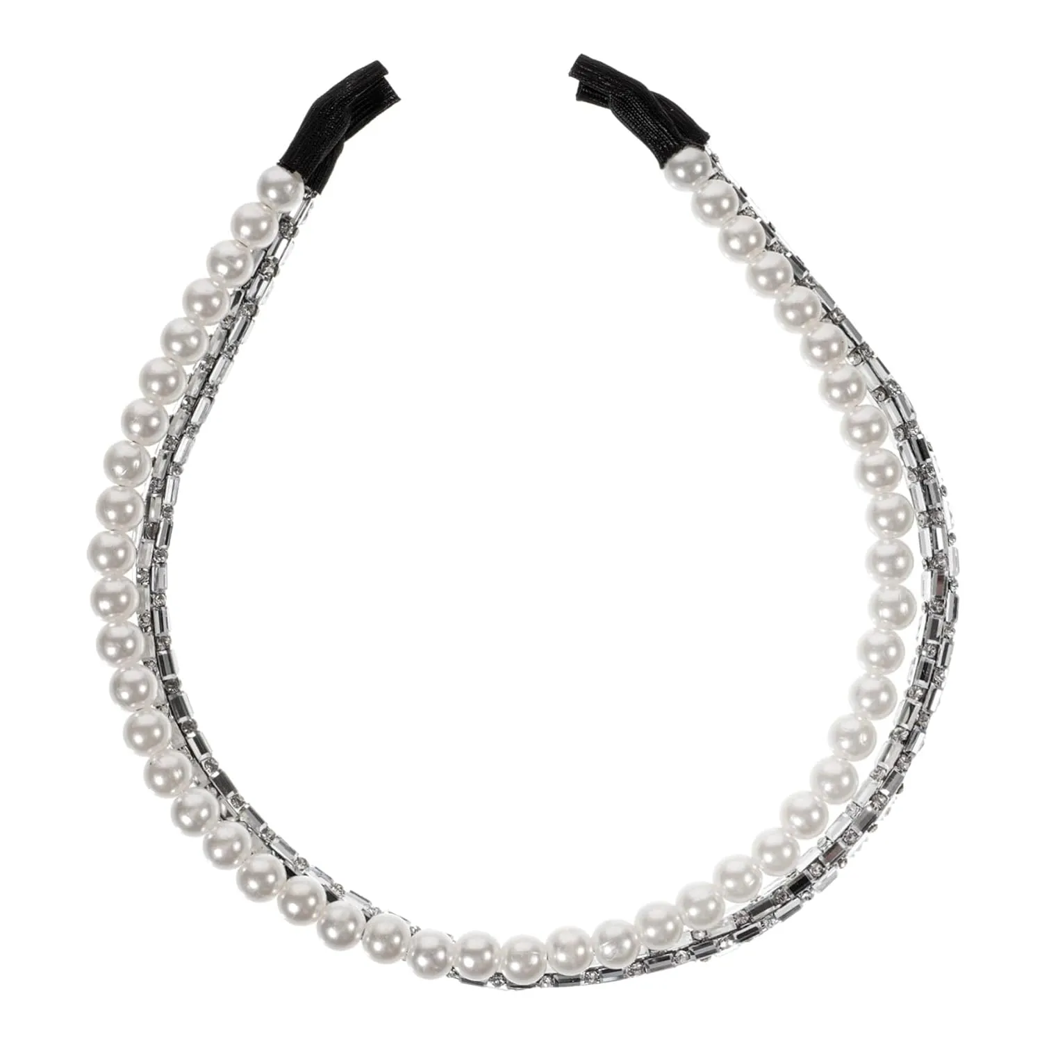 Stunning Rhinestone Hair Hoops Wide Headbands Lace Rhinestone Hairband