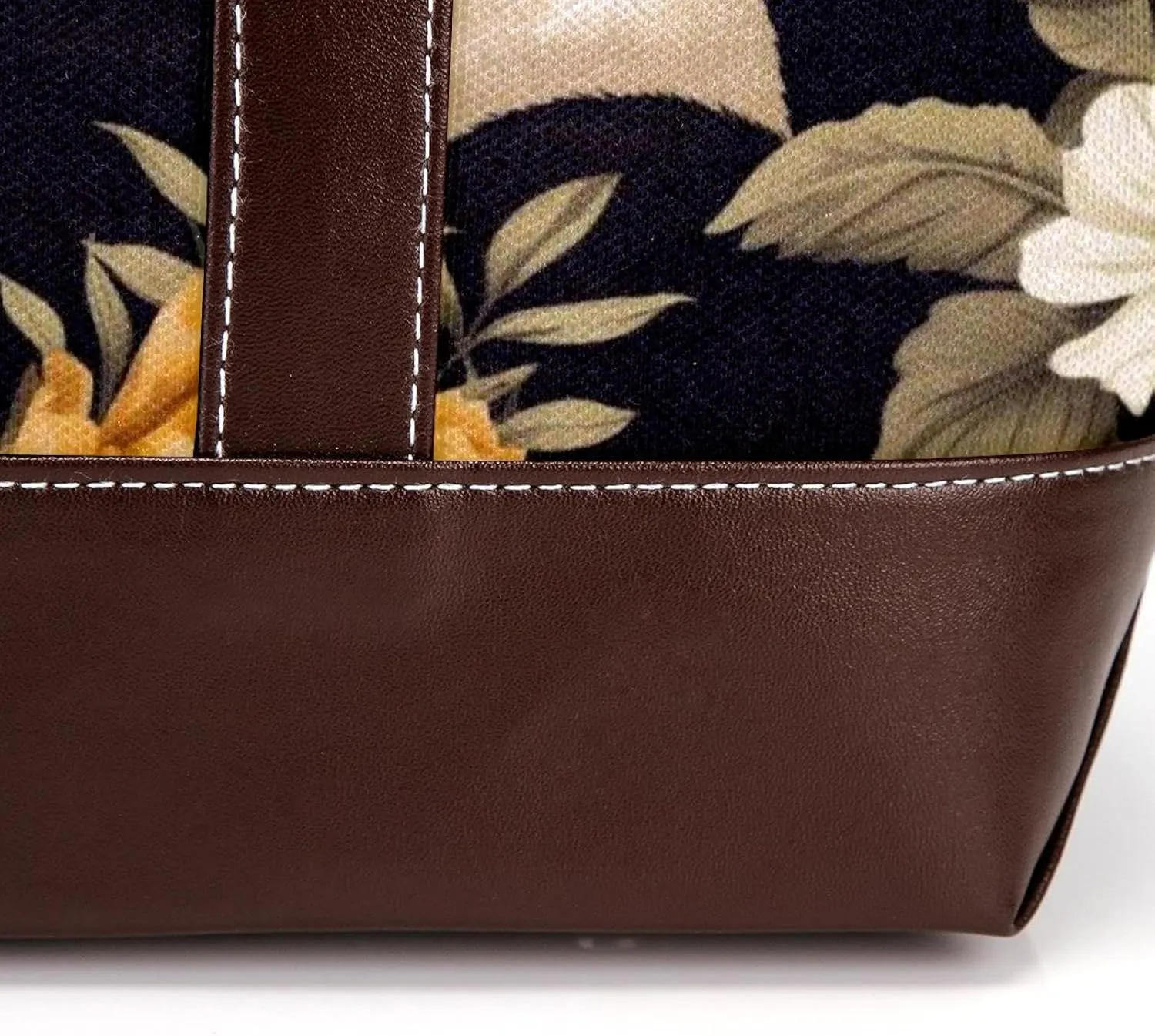 Sunflower Panda-595 Tote Bags Durable Leather Canvas Purses and Handbags for Women Top Handle Shoulder Satchel Hobo Bags
