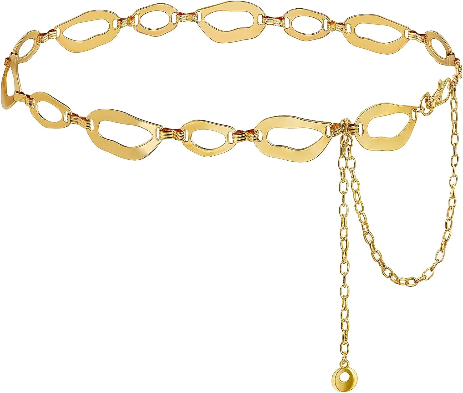 Suyi Waist Chain for Women Ladies Chunky Chain Belt for Dresses