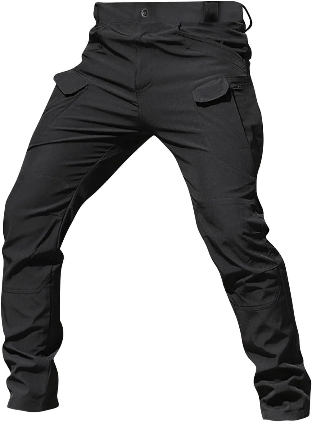 Tactical Pants for Men Stretch Cargo Pants Hiking Construction Carpenter Pant Relaxed Fit Trousers Multi Pockets