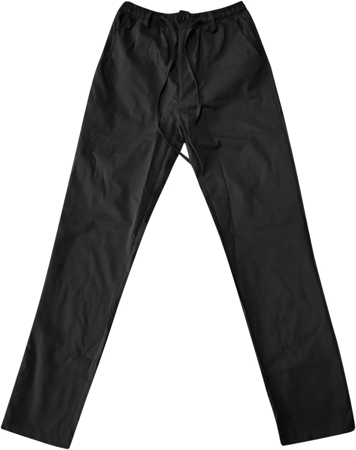 Vickyleb Men's Hiking Pants Relaxed Fit Lightweight Quick Dry Stretch Joggers Running Workout Casual Drawstring Trousers