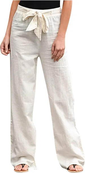 Wide Leg Pants for Women Plus Pants Trousers Size Tightness Casual Plus Size Pants Flowy Pants Striped Pants Women