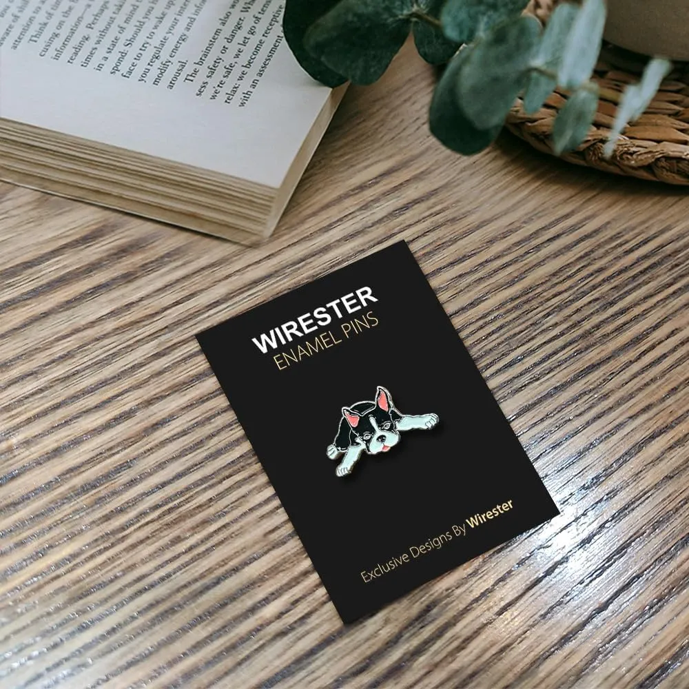 WIRESTER Cute Metal Enamel Lapel Pin Brooch Badge Pin for Men Women Clothing Bags Hats Backpack Decorations