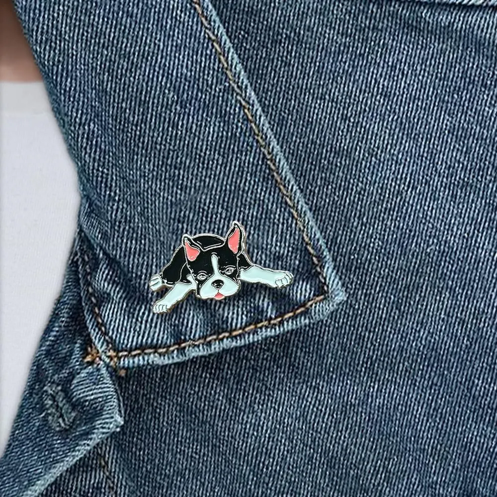 WIRESTER Cute Metal Enamel Lapel Pin Brooch Badge Pin for Men Women Clothing Bags Hats Backpack Decorations