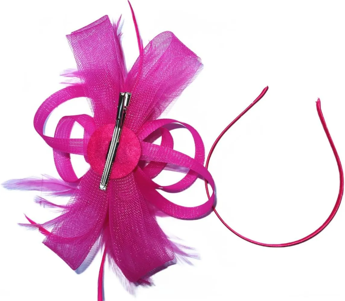 Women Fascinators Hats for Tea Party Hats Kentucky Derby Hat 1920s Gatsby Party Church Hats for Women