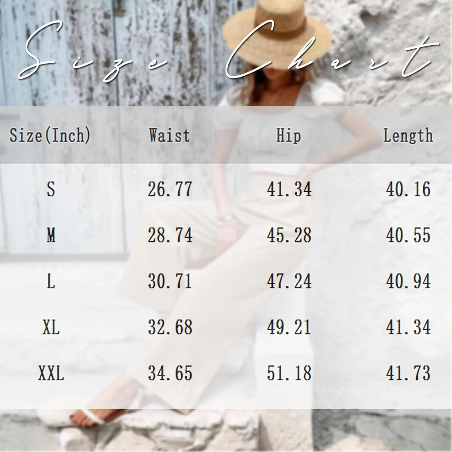Women Linen Pants Summer Wide Leg Pants with Pockets Dressy Palazzo Pants Boho Flowy Beach Pants Dress Pants