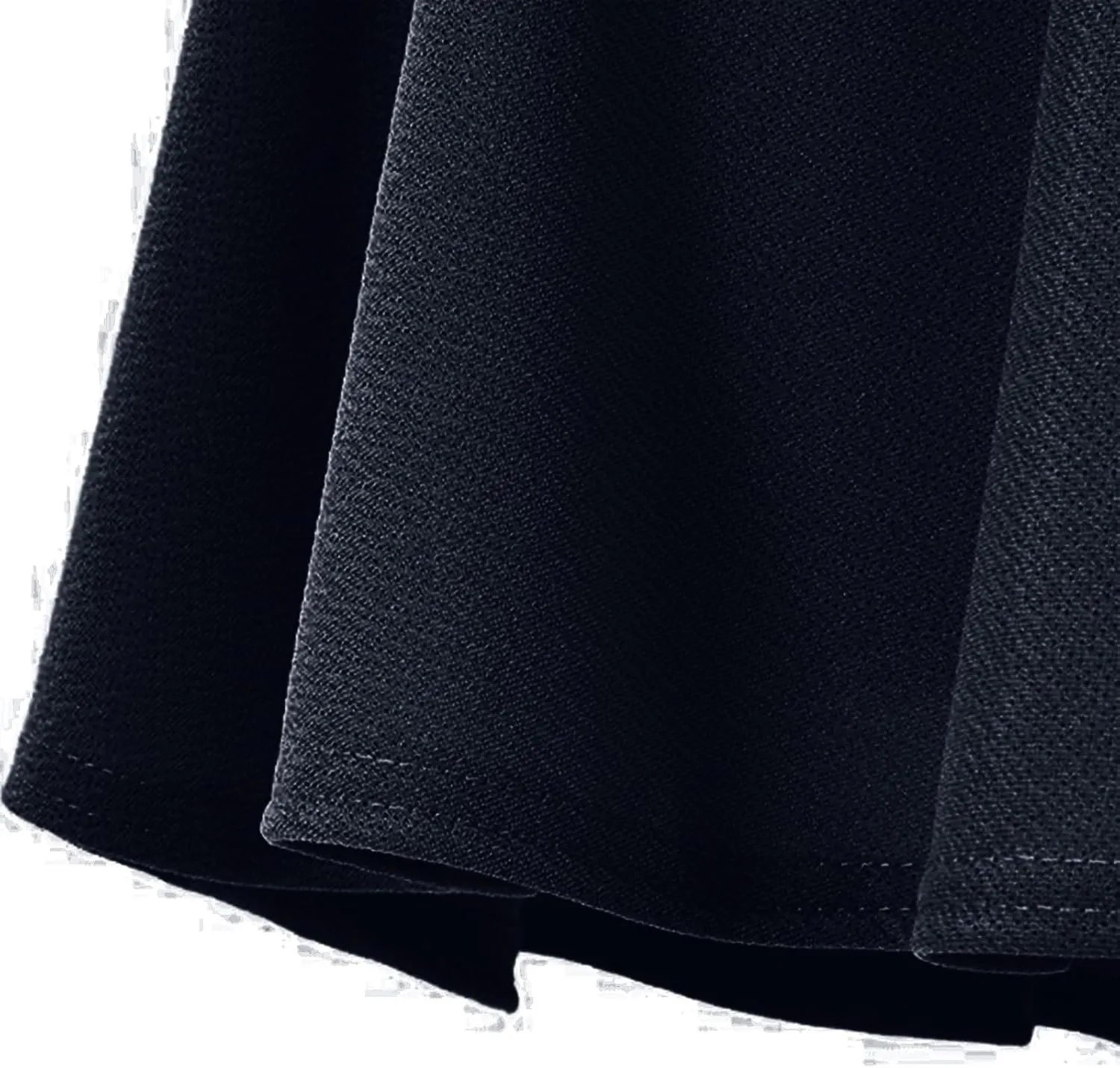 Women's Basic Versatile Casual High Waisted Ruffles Flared Mini Lingerie Skirts with Shorts