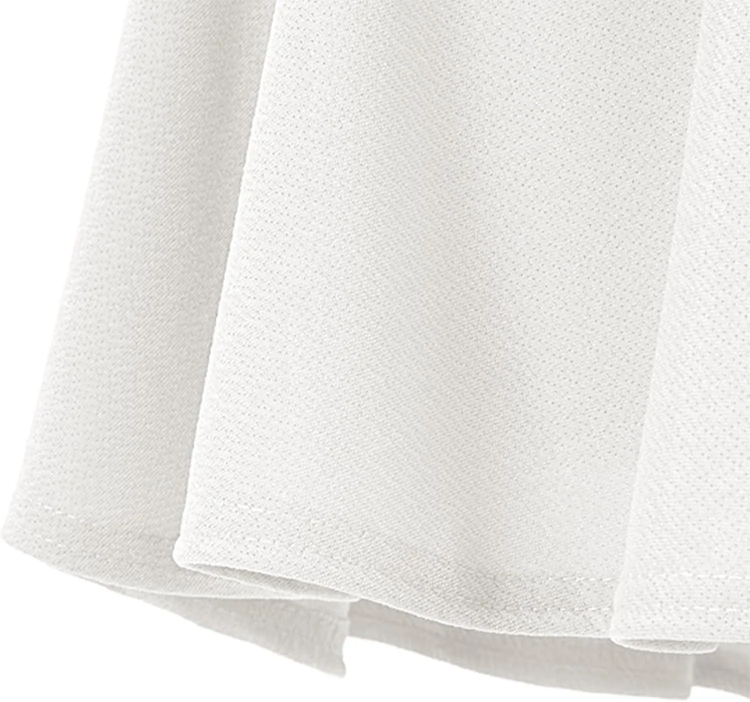 Women's Basic Versatile Casual High Waisted Ruffles Flared Mini Lingerie Skirts with Shorts