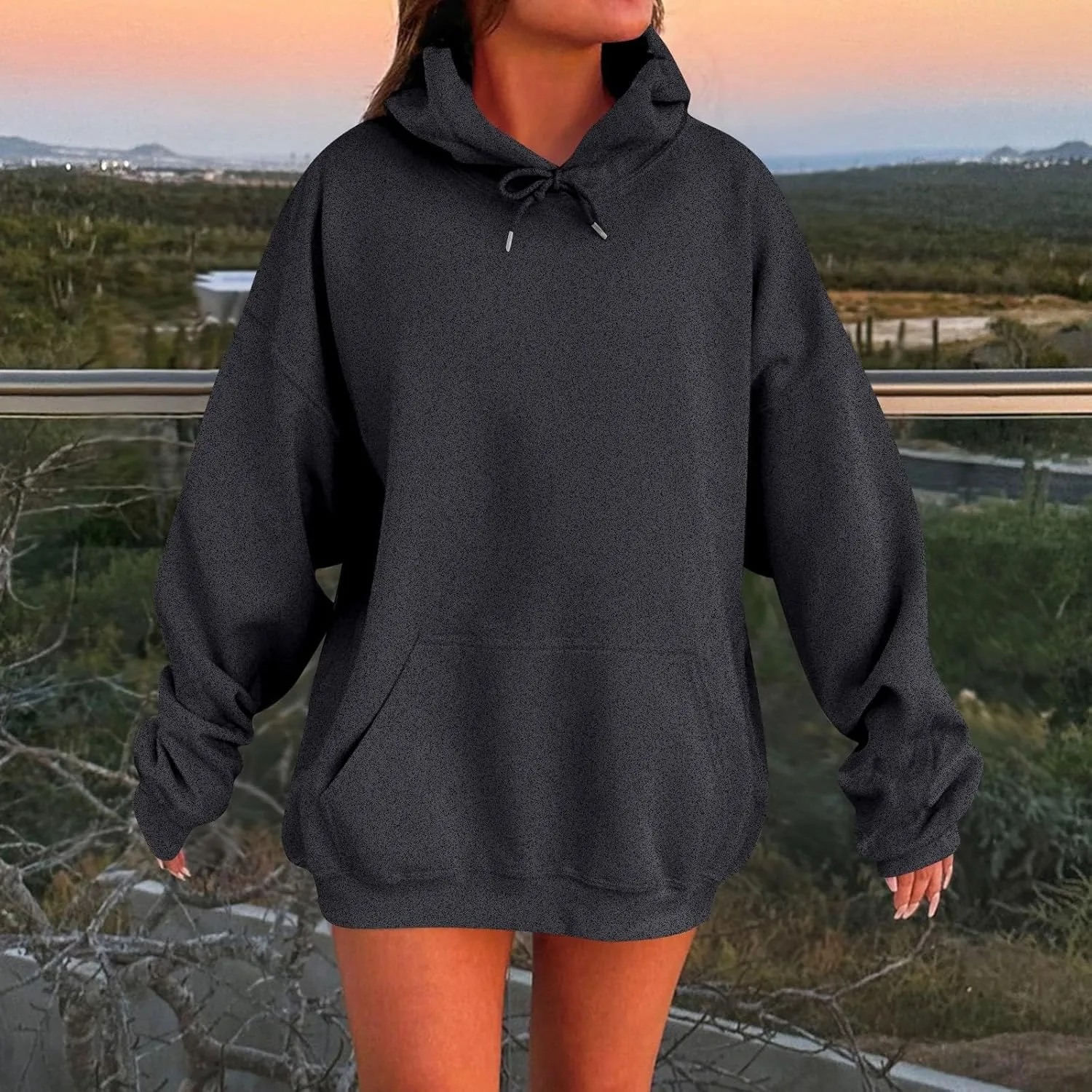 Womens Oversized Hoodies Winter Cute Sweatshirts Pullover 2025 Fashion Tops Trendy Outfits