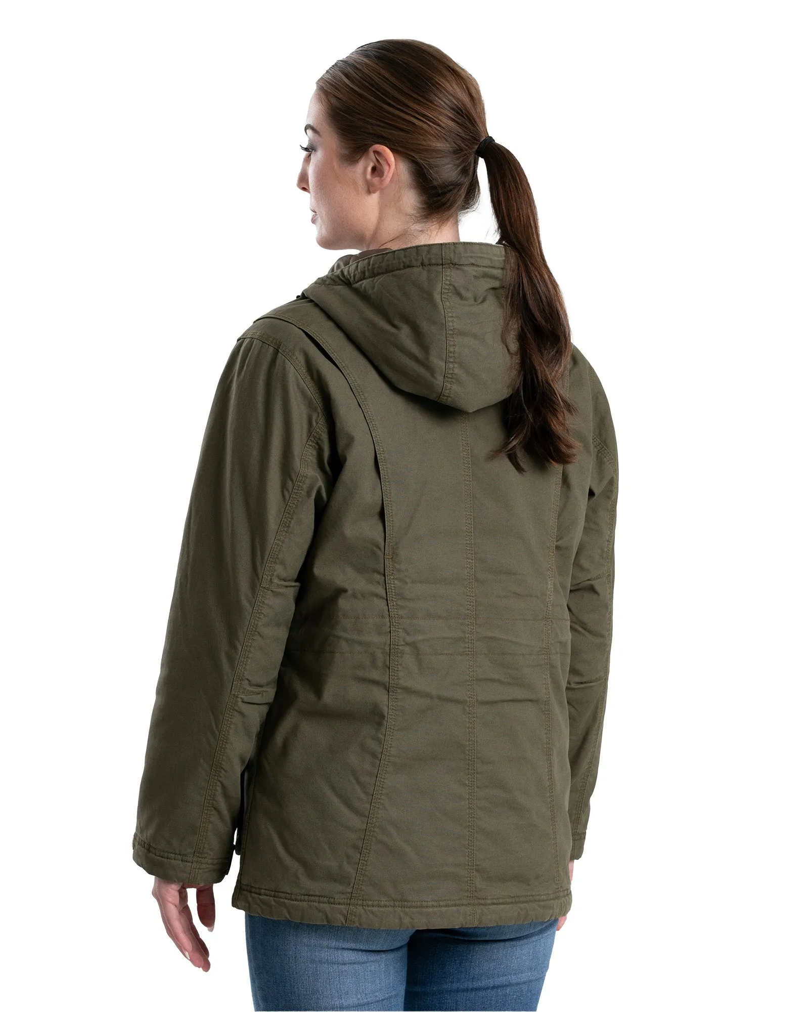 Women's Softstone Washed Duck Utility Coat