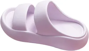 Women's Summer Comfortable Toe Separator Breathable paedic Bow Tie Beach Sandals Flip Flops Comfortable Sandals Leisure Open Shoes 2025 (Purple 4 UK)