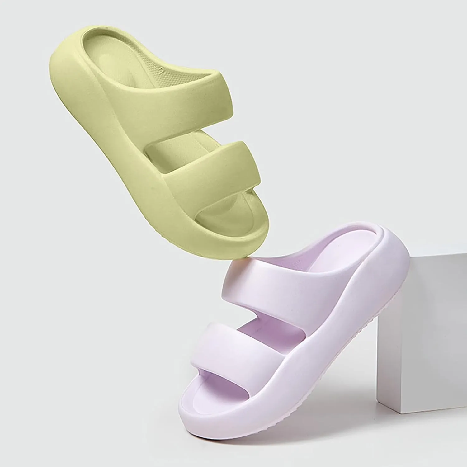 Women's Summer Comfortable Toe Separator Breathable paedic Bow Tie Beach Sandals Flip Flops Comfortable Sandals Leisure Open Shoes 2025 (Purple 4 UK)