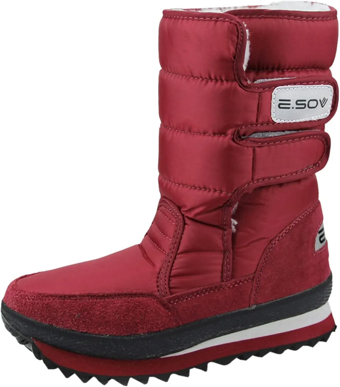 Womens Waterproof Winter Boots Wide Women Snow Boots Winter Waterproof Slip Resistant Cold Weather Shoes Women Winter Booties Womens Slip on Walking Snow Shoes Botas De Frio Para Mujer
