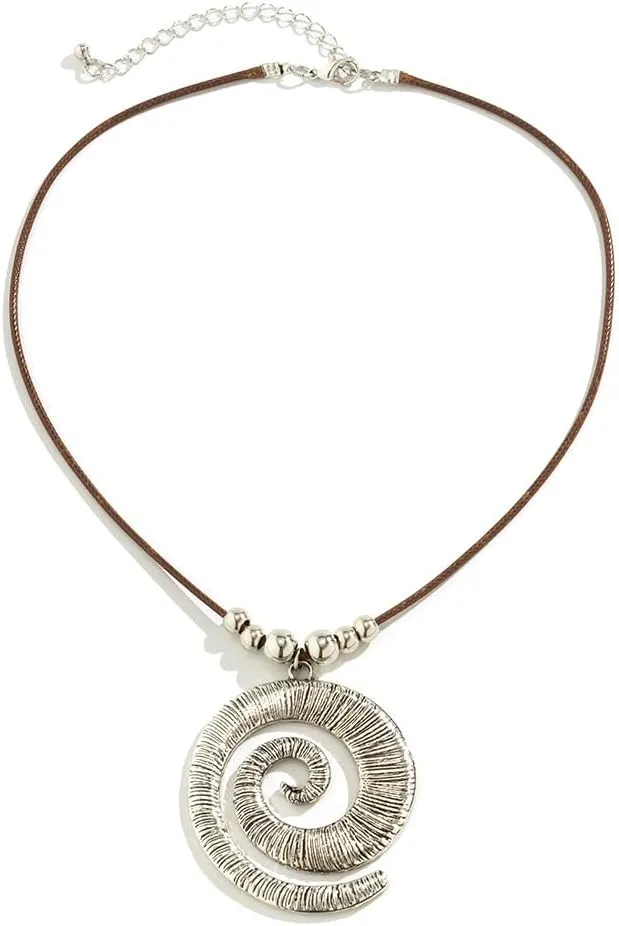ZMANYIJEW Shell Starfish Necklace Conch Seashell Statement Pandent Chunky Necklace Beach Accessories Summer Stuff Dresses Accessories for Women